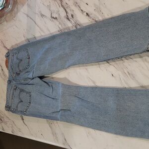 Size 27 wedgie straight levi jeans